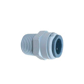 Kwik Connect Straight Adaptor 1/2 Tube x 1/2 Male - Barista Supplies
